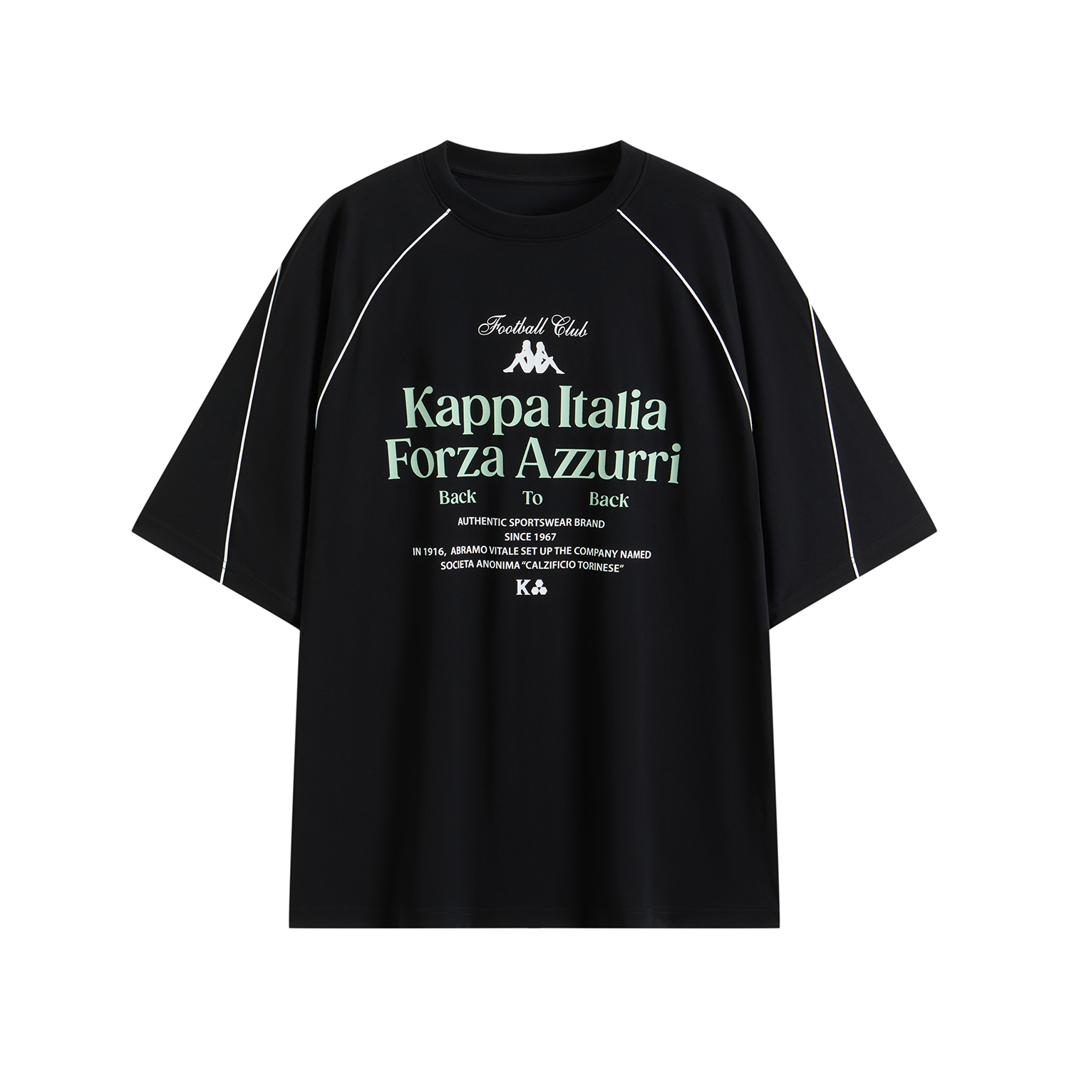 Футболка Kappa 1916 (черная)