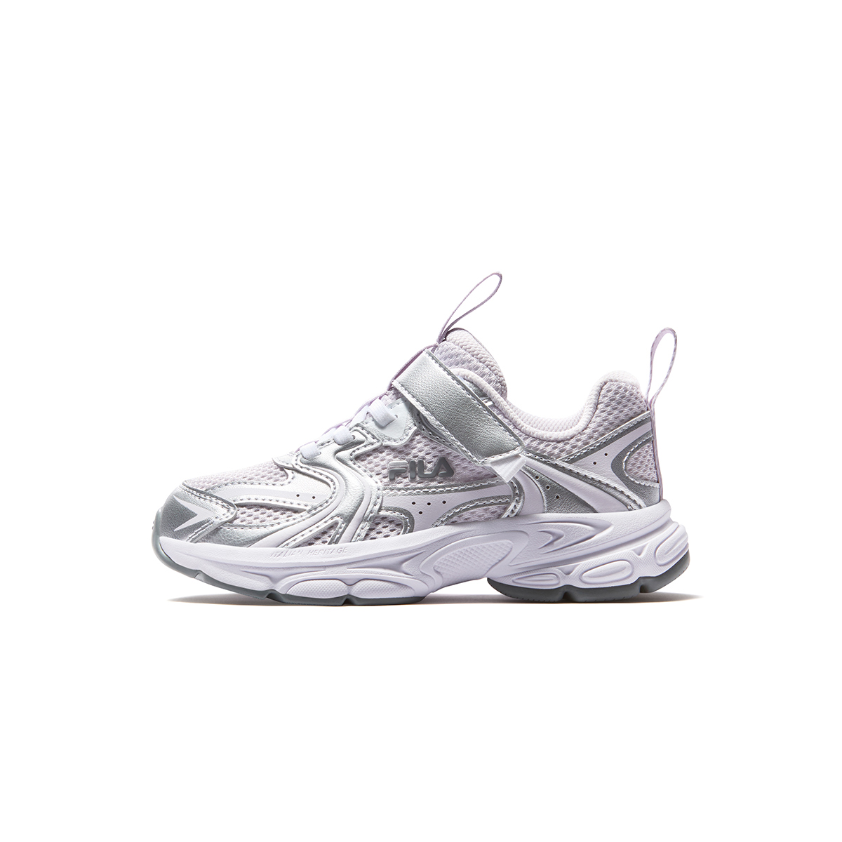 Детские кроссовки Fila FILA KIDSHeritage-FHT 3/PEGASO 3 (фиолетово-серебристые)
