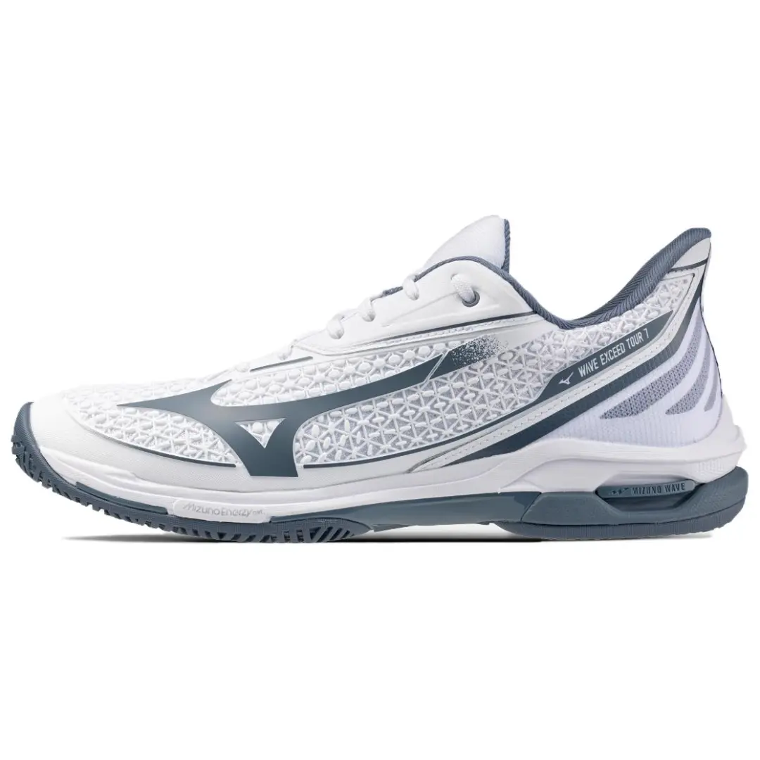 Mizuno Wave Exceed Tour 7 Low top Tennis Shoes Unisex White/Blue