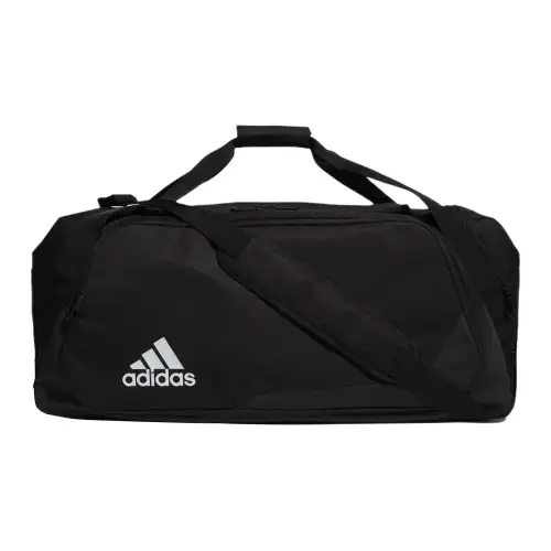 Adidas Recycled Polyester Handbag, Travel Bag, Gym Bag Unisex Black