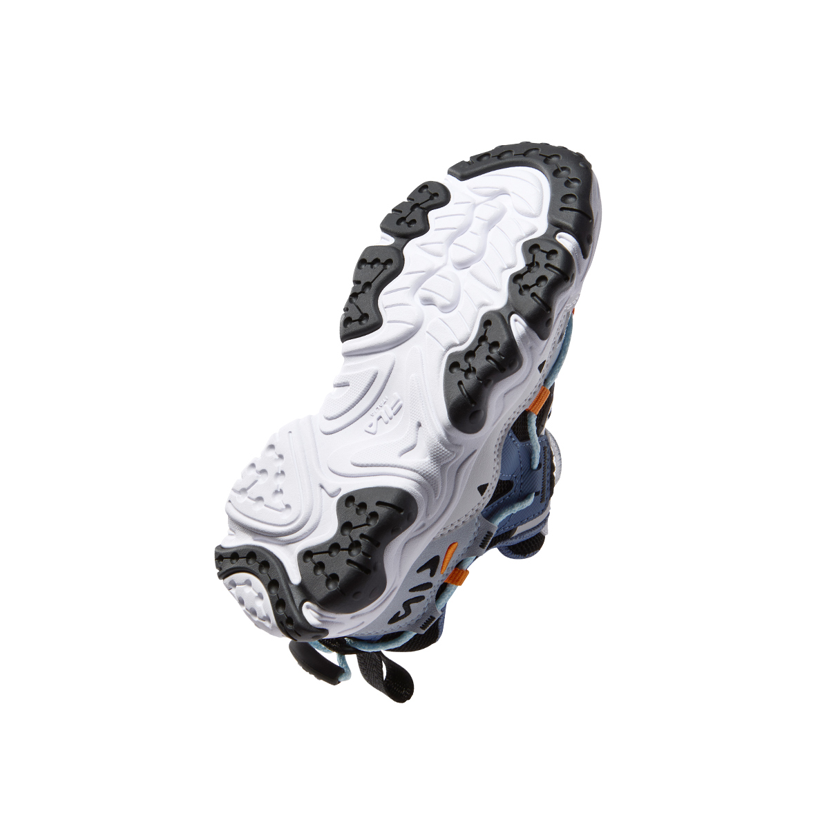 Детские кроссовки Fila KIDSHeritage-FHT FLUID 5 (черно-серые) — 黑/黎明灰 — фото 5