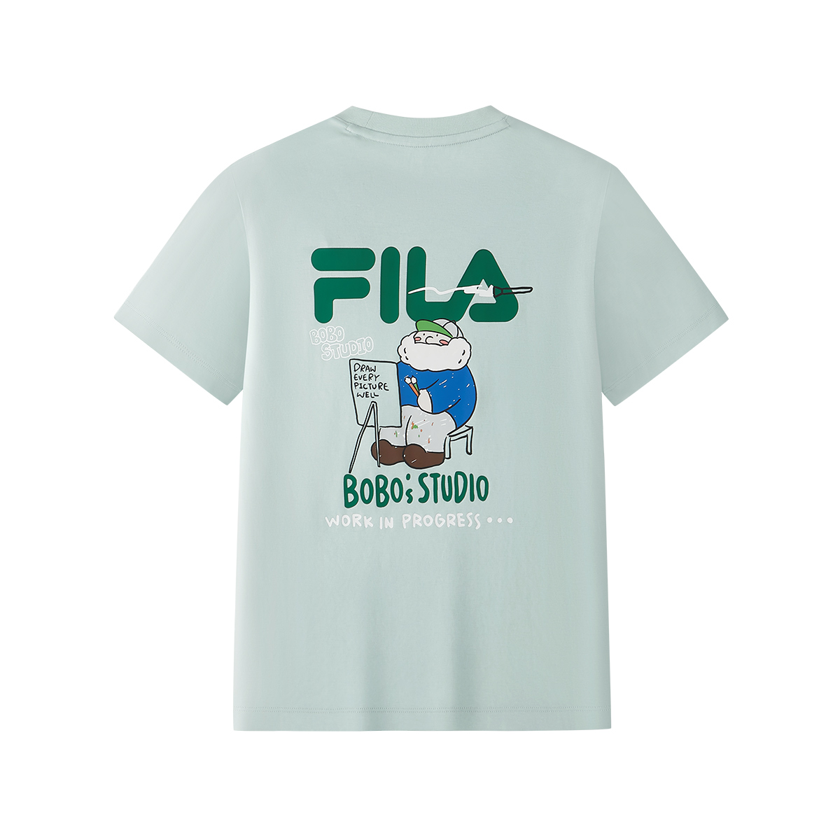 Детская футболка Fila (белая) — фото 16