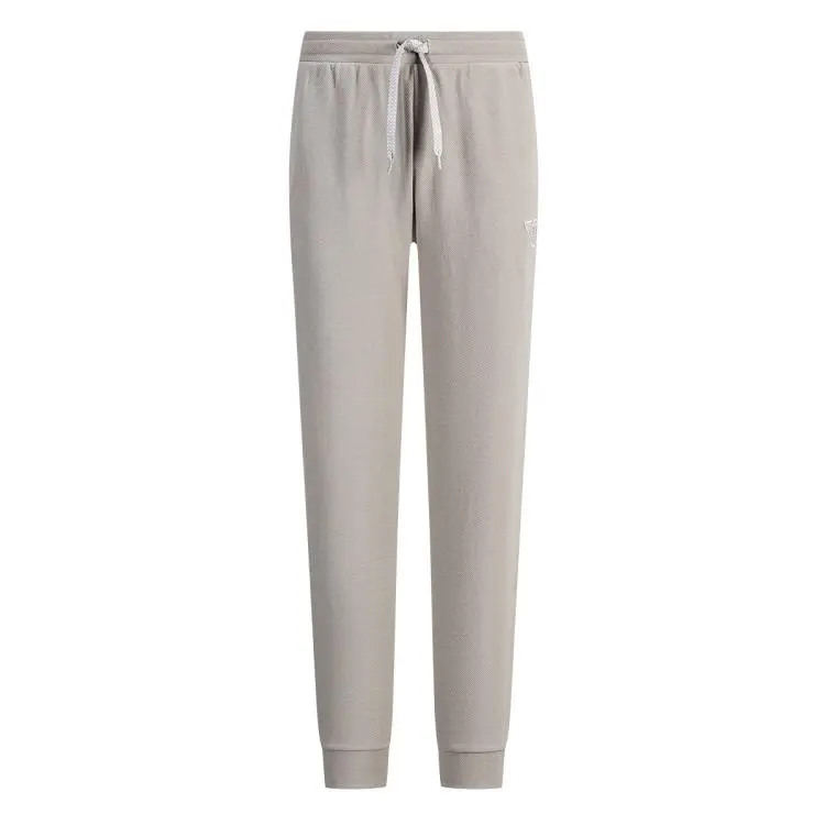 Emporio Armani drawstring logo trousers