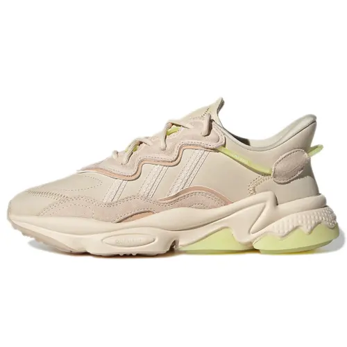 Adidas Originals Ozweego Running Shoes Beige Women's