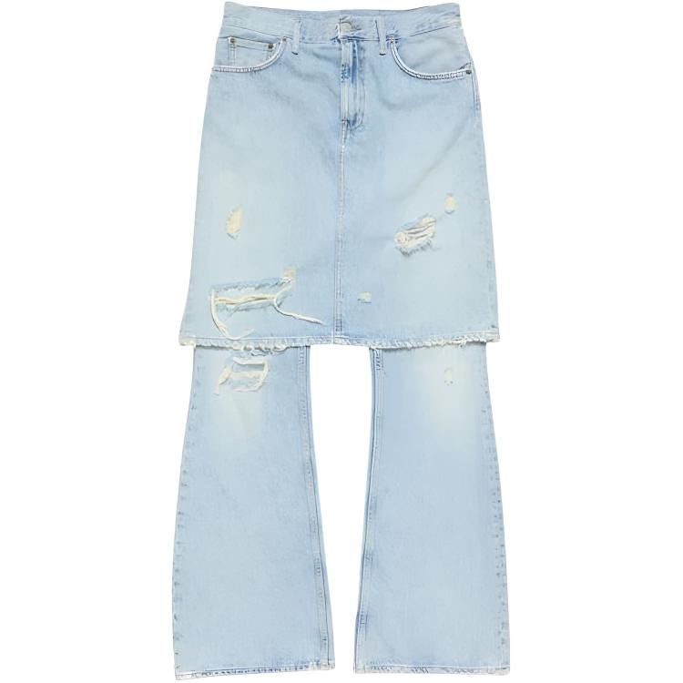 Женские джинсы Acne Studios (синие)