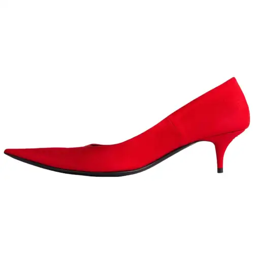 Balenciaga Avenue Slim Heel High Heels 5CM Women's Red