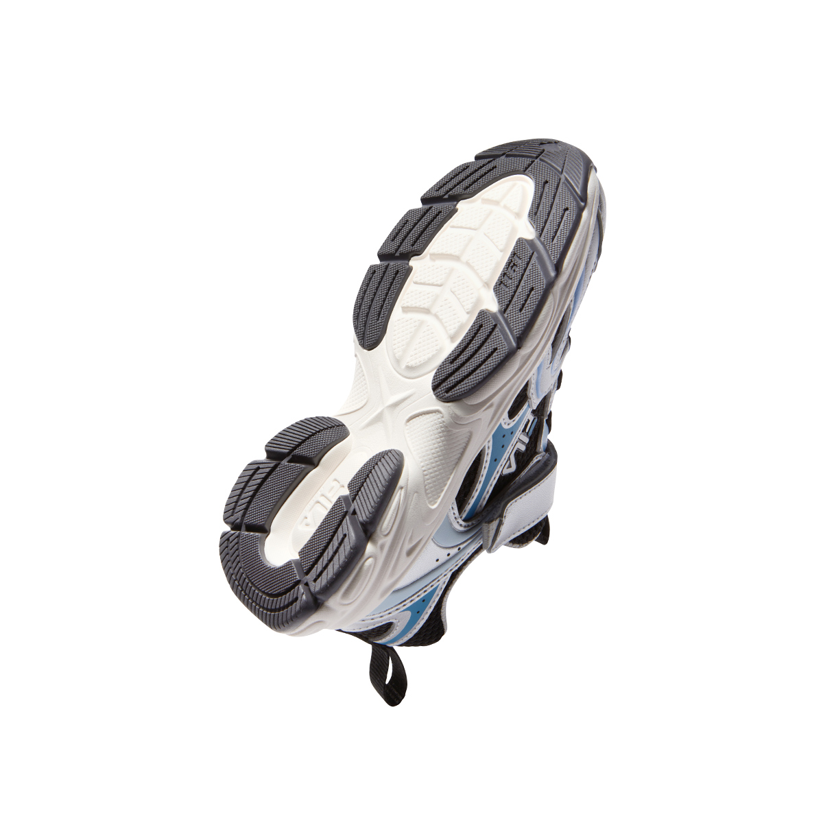Детские кроссовки Fila KIDSHeritage-FHT 3/PEGASO 3 (фиолетово-серебристые) — 浪漫紫/太空银 /黑/太空银 — фото 12