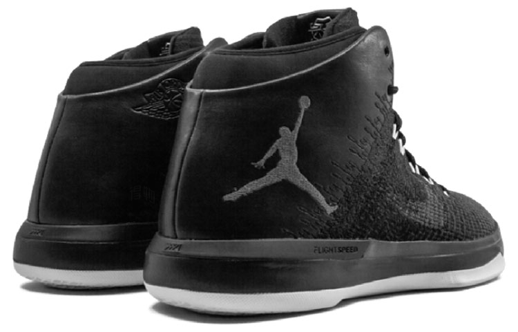 Мужские кроссовки Jordan Air Jordan 31 Black Cat (черные) — фото 3