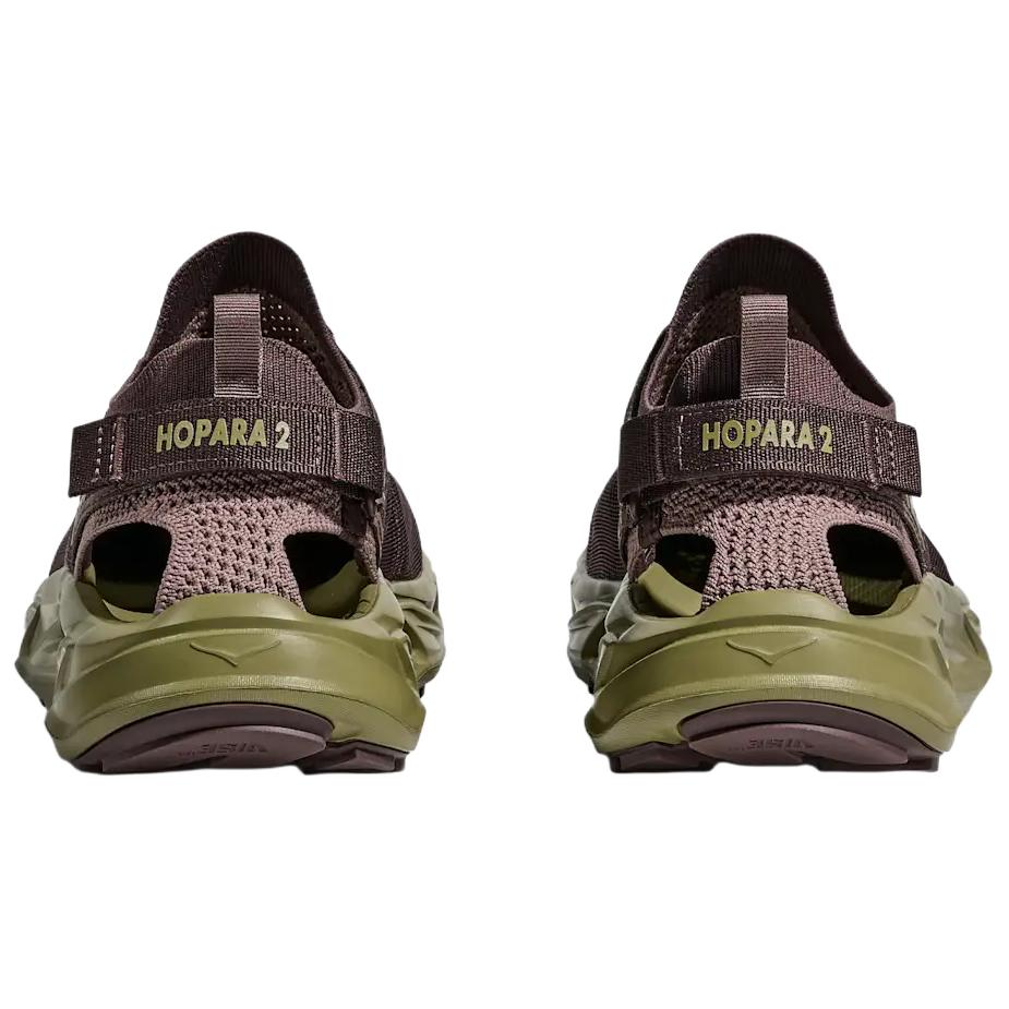 Мужские сандалии HOKA ONE HOPARA 2 (фиолетово-зеленые) — Фиолетовыйзелёный — фото 4