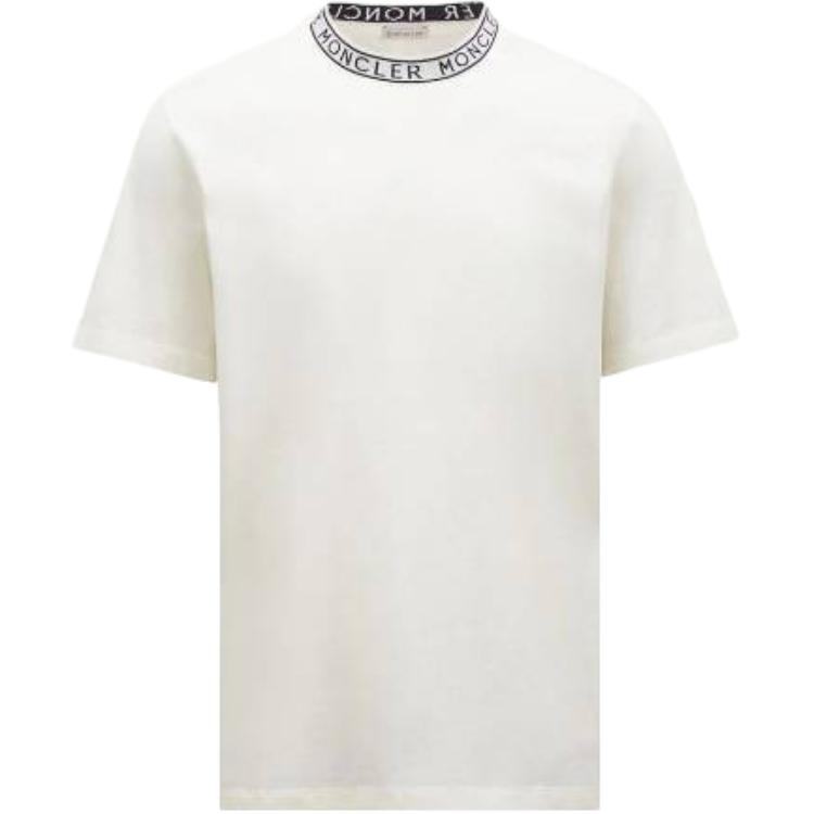 Мужская футболка Moncler SS26 Cotton T-Shirt (черная)