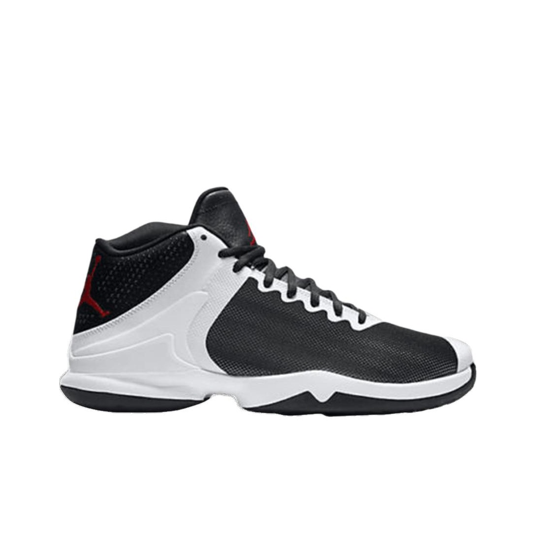 Мужские кроссовки Jordan Super.Fly 4 (черно-белые) — фото 2