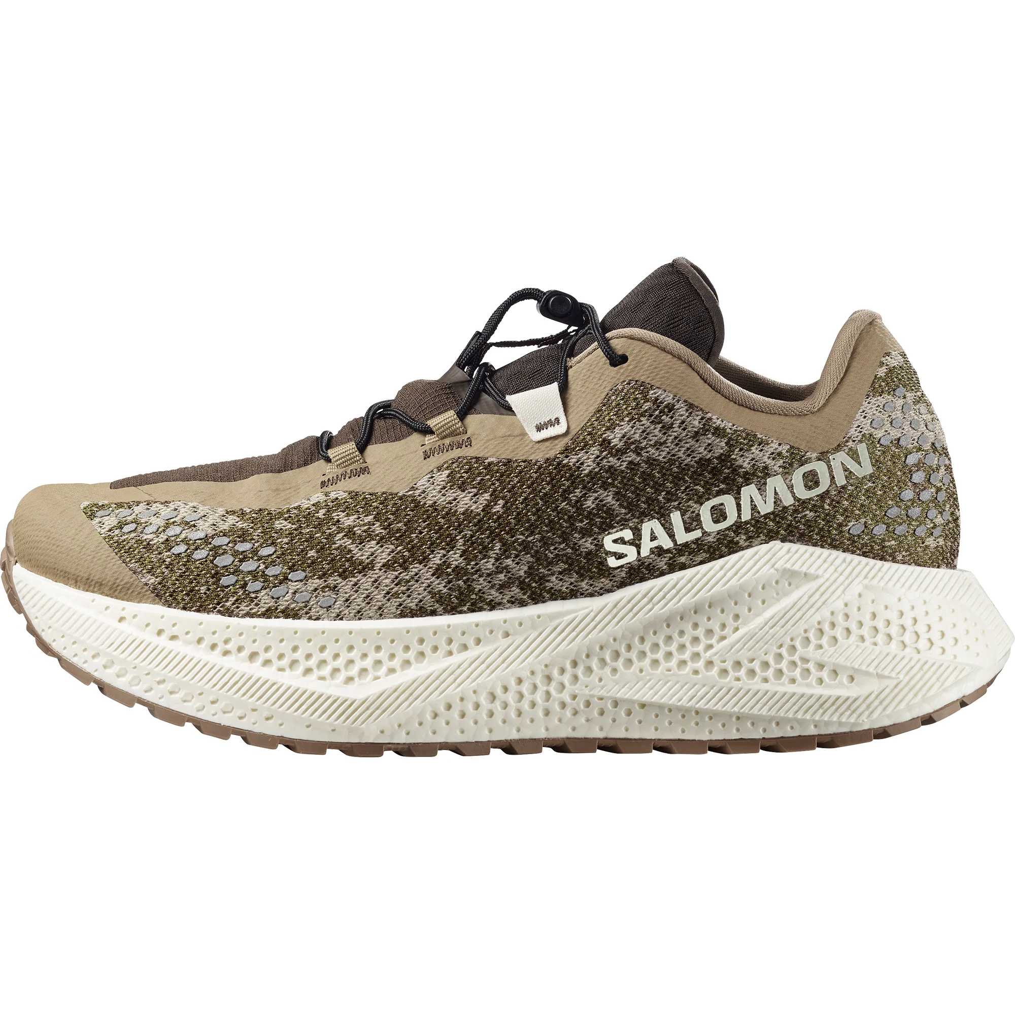 SALOMON Salomon AERO GLIDE 4 gravel road light and flexible drawstring trail running shoes for men