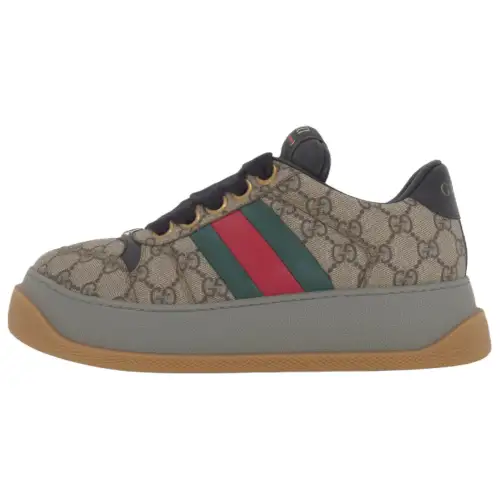 Gucci Screener Sneaker 'GG Monogram - Beige Ebony'
