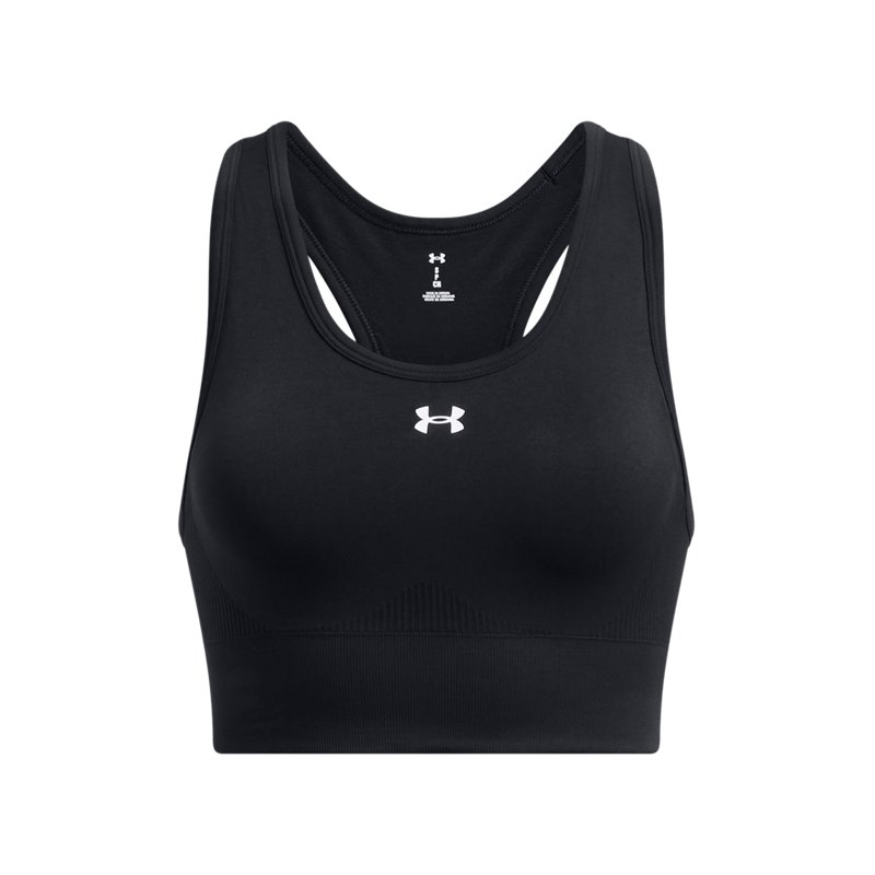 Женский спортивный топ Under Armour SeamlessVanish (черный)