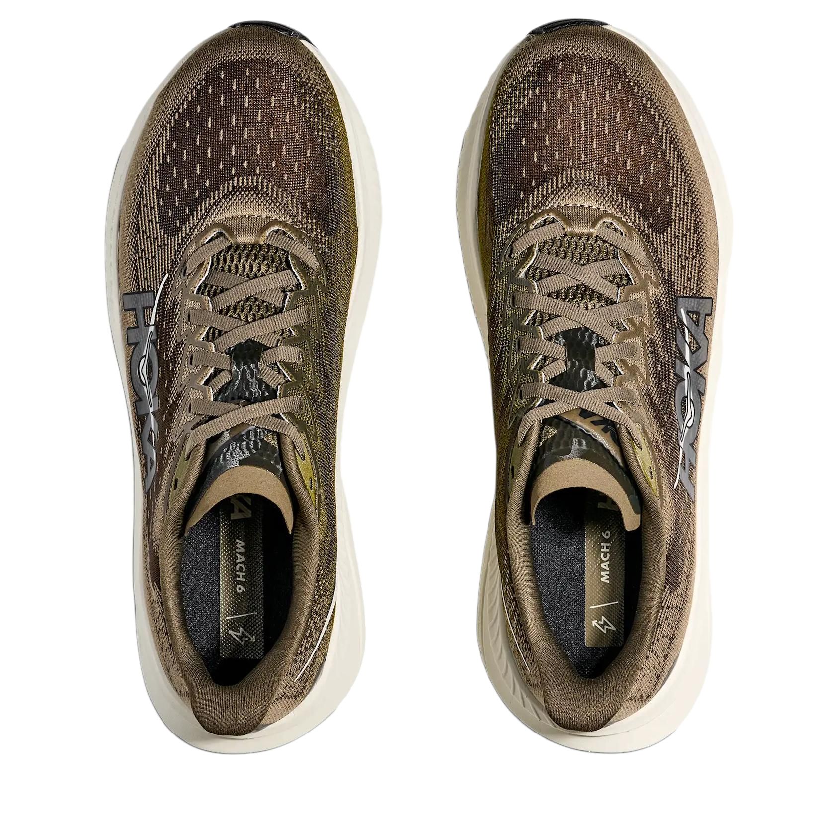 HOKA ONE ONE Mach 6 Antique Olive Truffle Salt