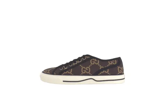 Gucci Tennis 1977 Low 'GG Monogram - Ebony Beige'