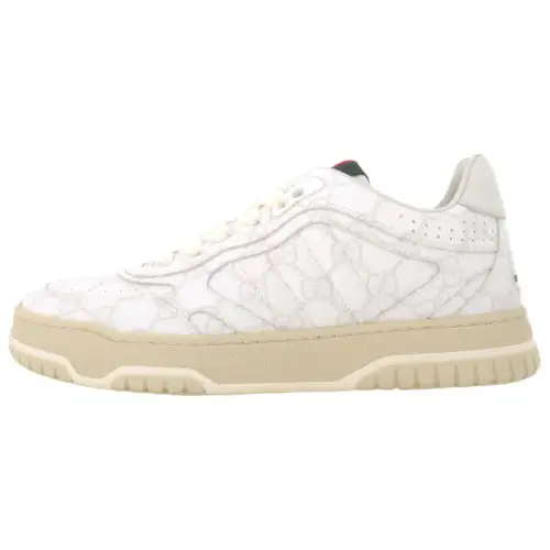 Gucci Wmns Re-Web Sneaker 'GG Canvas - Beige White' Women's