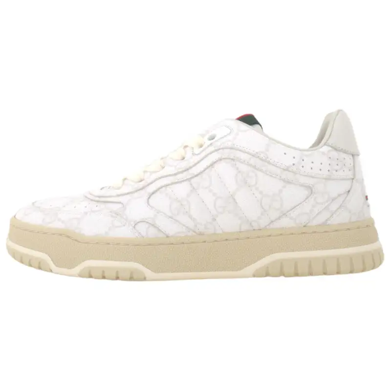 Gucci Wmns Re-Web Sneaker 'GG Canvas - Beige White' Women's