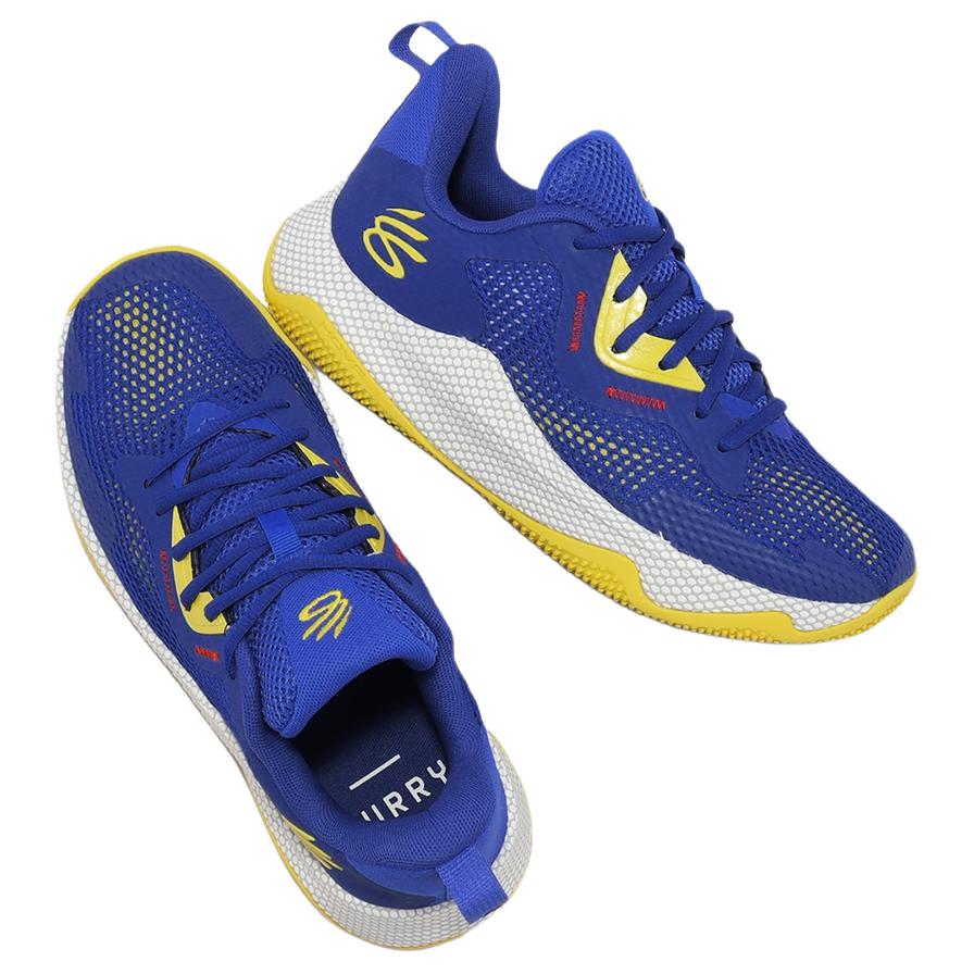 Under Armour Hovr Splash 3 Slip Resistant Abrasion Resistant Low top Basketball Shoes Men’s Blue