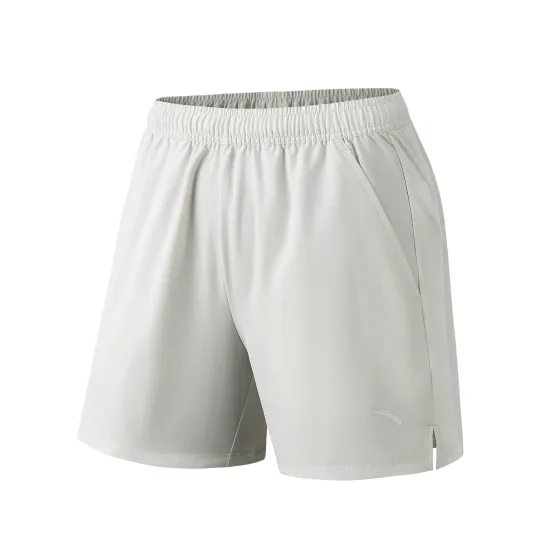 Anta Variety Training Collection Woven Shorts Pinellia Gray