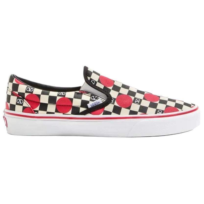 Женские слипоны Valentino x Vans Garavani (розовые) — фото 2