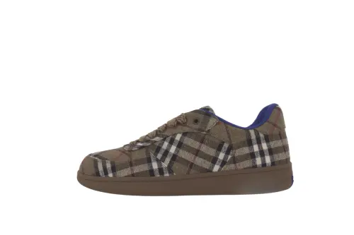 Burberry Terrace Low top Skateboard Shoes Men's Brown
