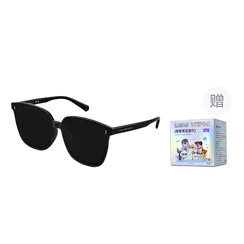 CALVIN KLEIN Square Sunglasses Unisex Black