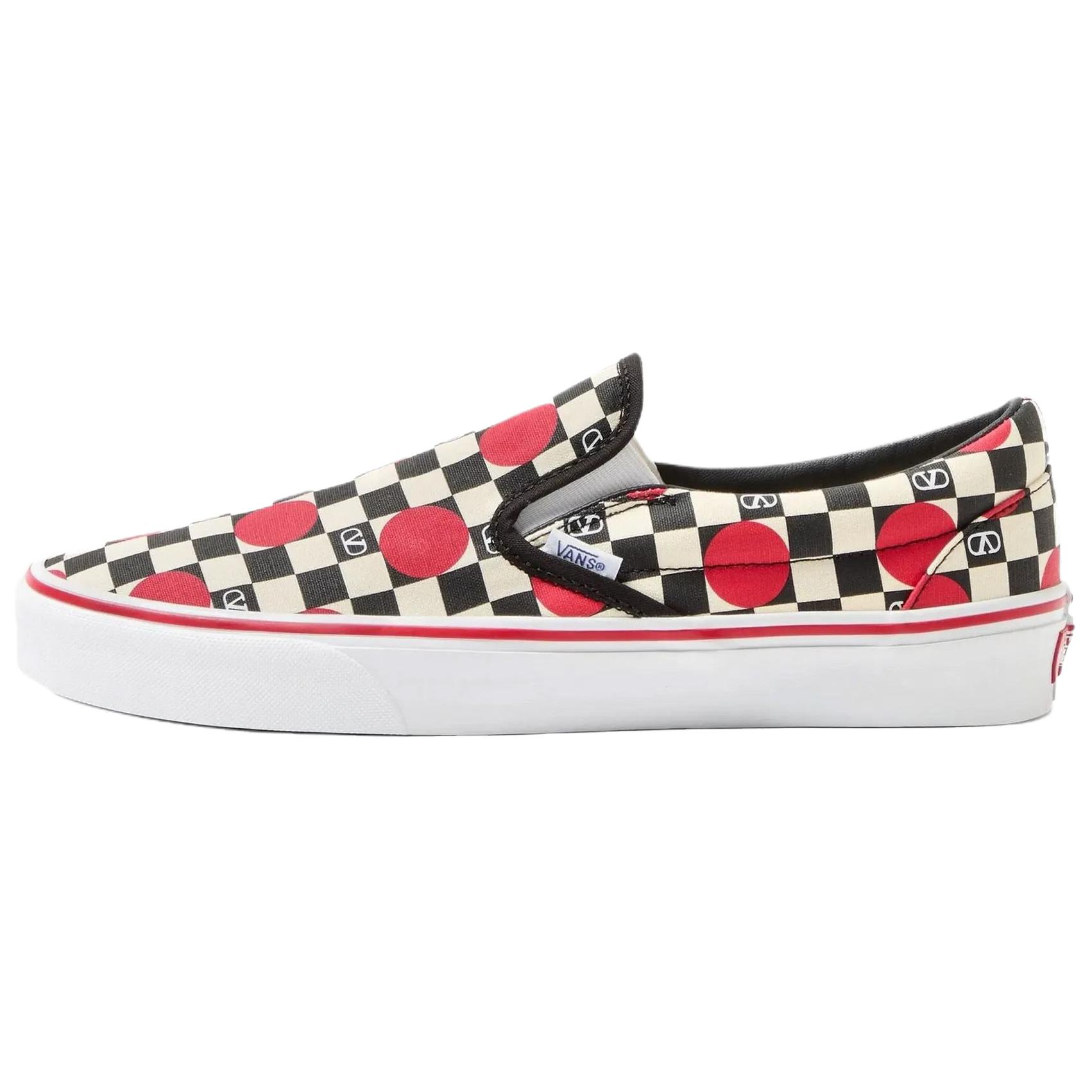 Женские слипоны Valentino x Vans Garavani (розовые)