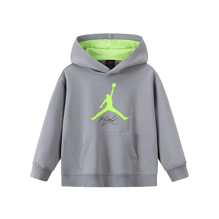 Худи Jordan Jordan LOGO (серое с флисовой подкладкой)