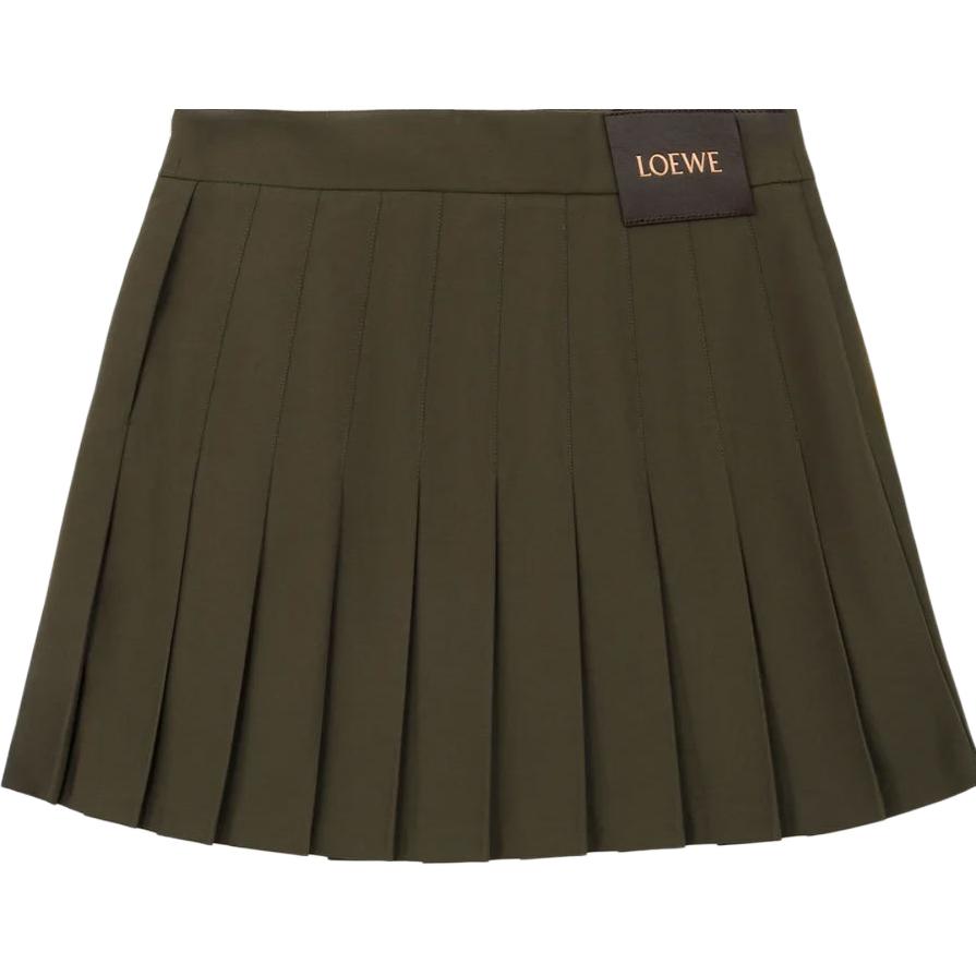 Женская юбка LOEWE (черная)