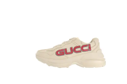 Gucci Rhython Leather Sneaker 'Ivory Demetra'