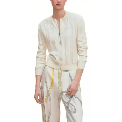 HERMES FW25 Knitwear Women's White