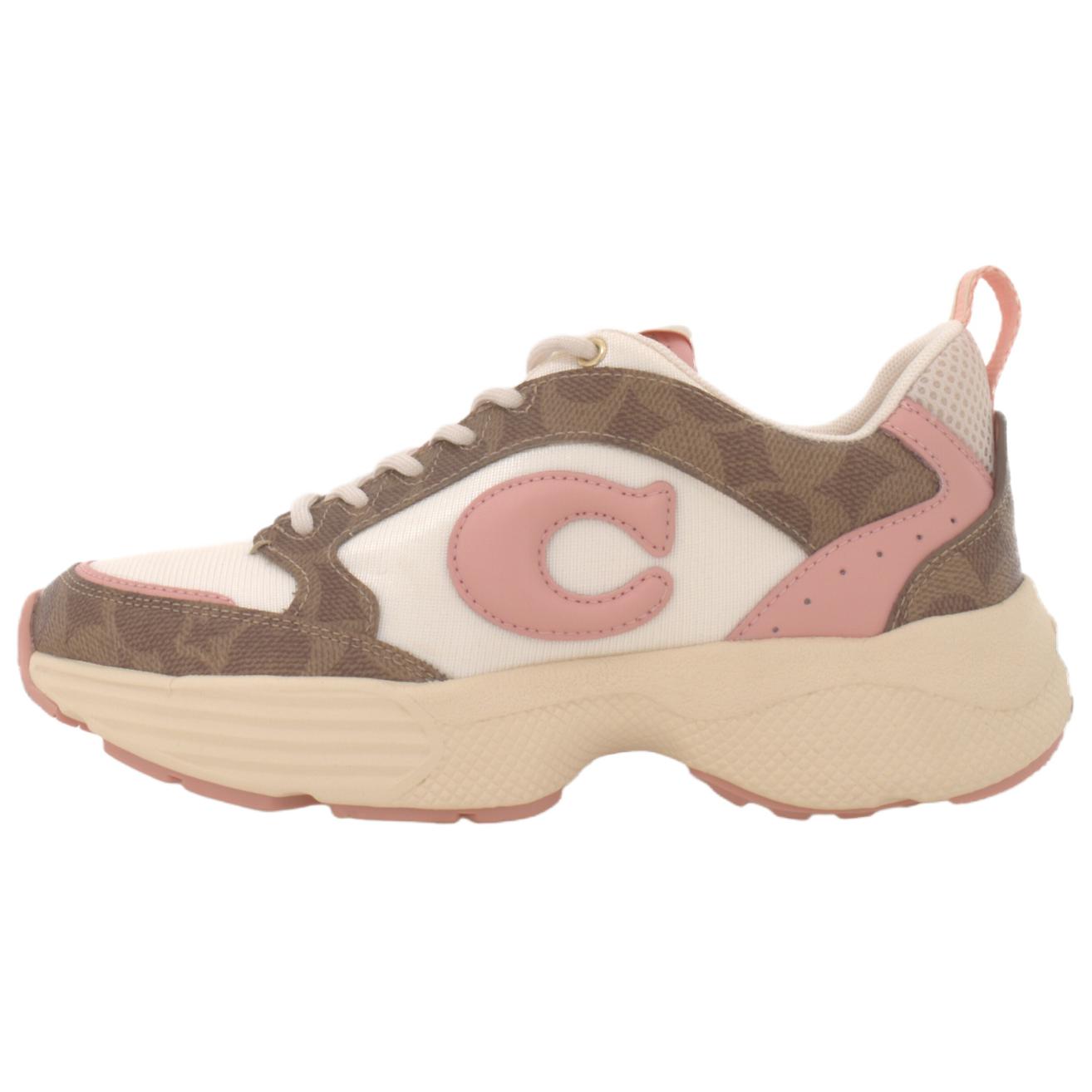 Женские кроссовки COACH Strider (розовые)