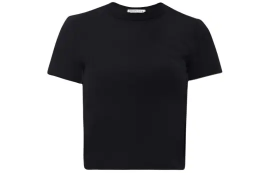 Alexander Wang Logo Jacquard Crewneck Knit Top