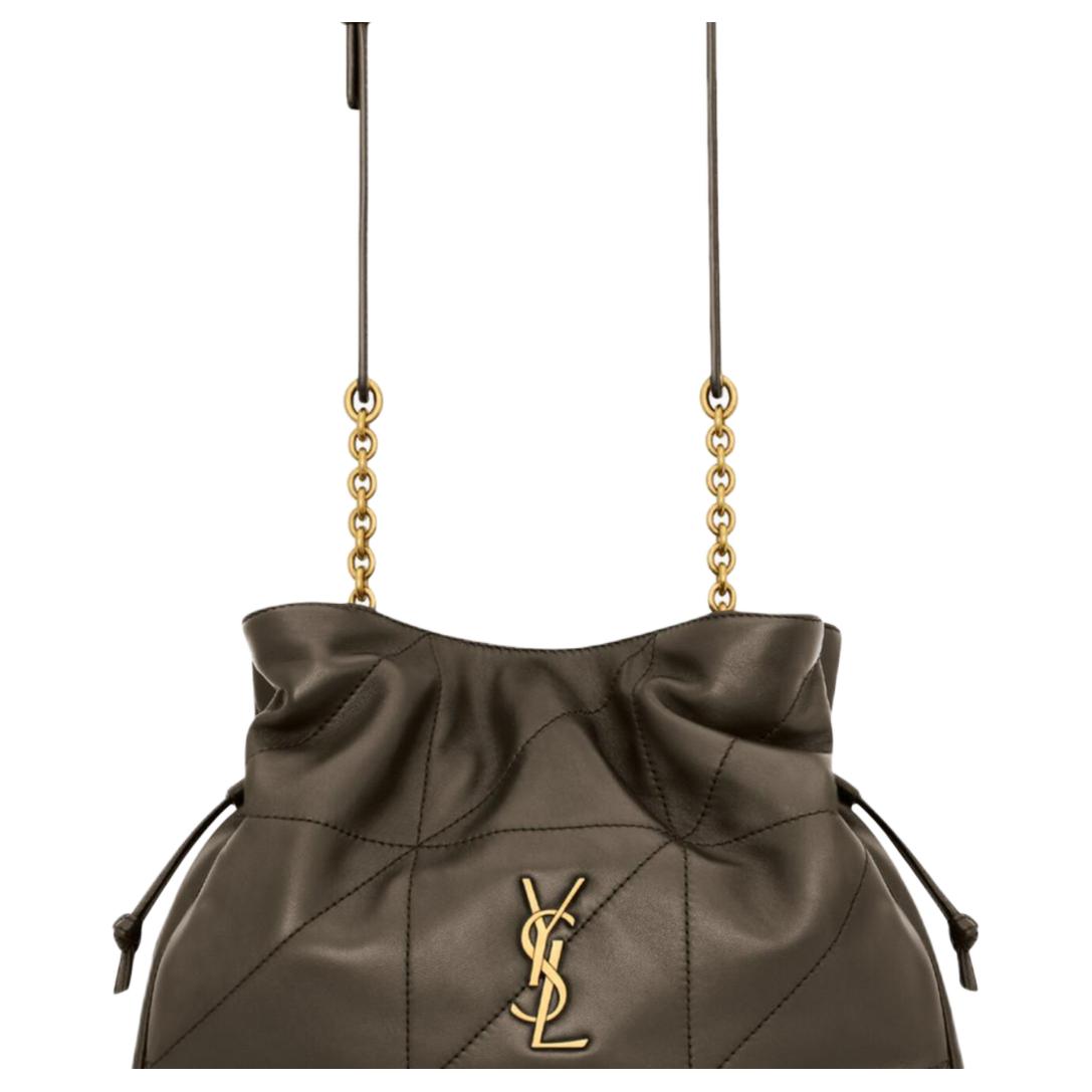 Женская сумка SAINT LAURENT Jamie (зеленая) — фото 5