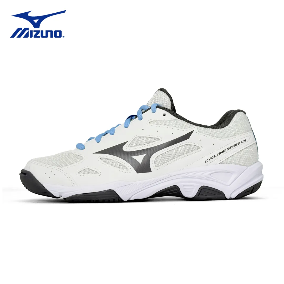 Mizuno Cyclone Speed CN Cushioning Abrasion Resistant Slip Resistant Low top Training Shoes Unisex White Blue Gray
