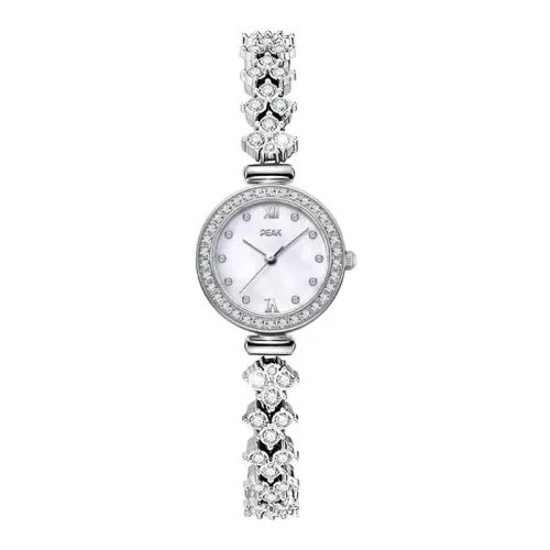 Diamond bracelet natural stone, gift box for students, quartz watch strap stainless steel, women's watch, dial, high-quality style, quartz mechanism