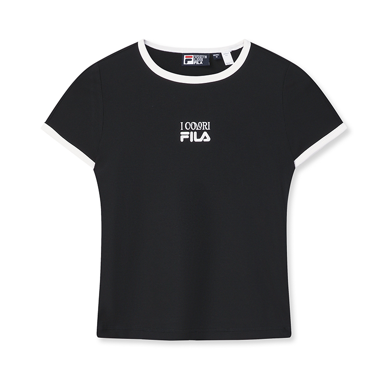 Женская футболка Fila (черная)