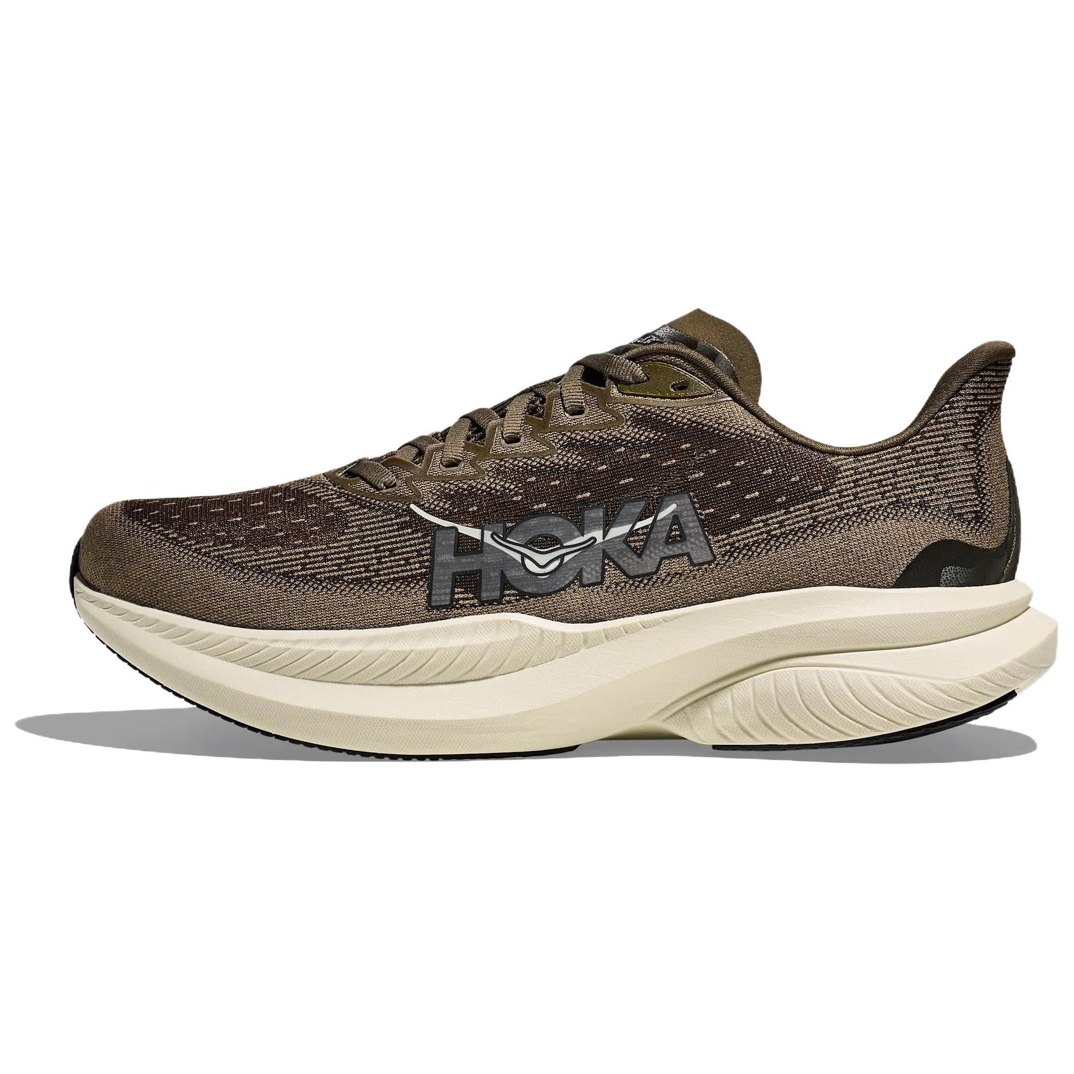 HOKA ONE ONE Mach 6 Antique Olive Truffle Salt