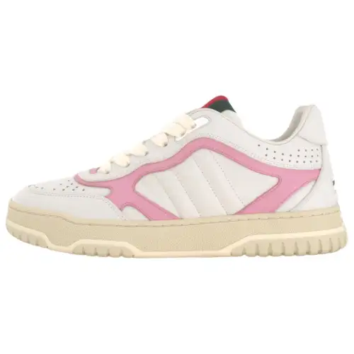 Gucci Wmns Re-Web Sneaker 'White Pink' Women's