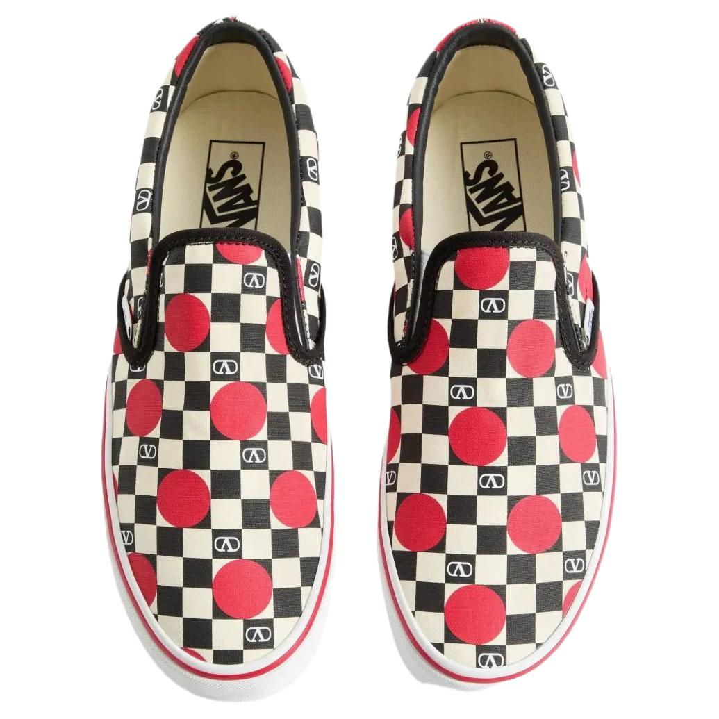 Женские слипоны Valentino x Vans Garavani (розовые) — фото 5