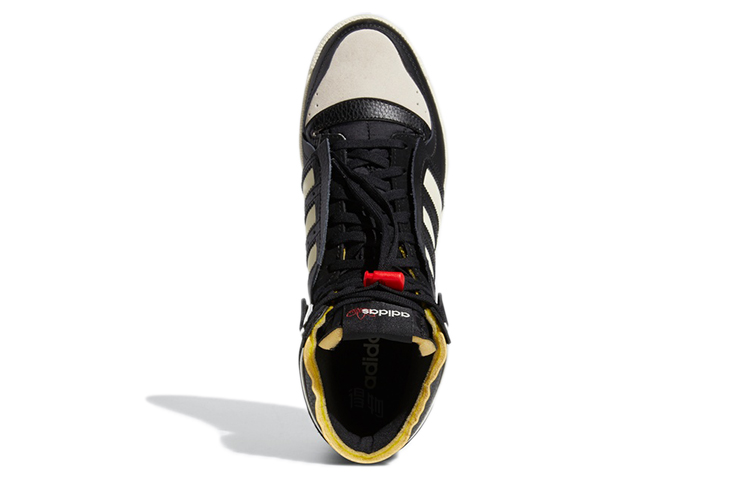 Высокие кеды adidas originals Top ten De (черно-бежевые) — 碳黑/米色 — фото 6