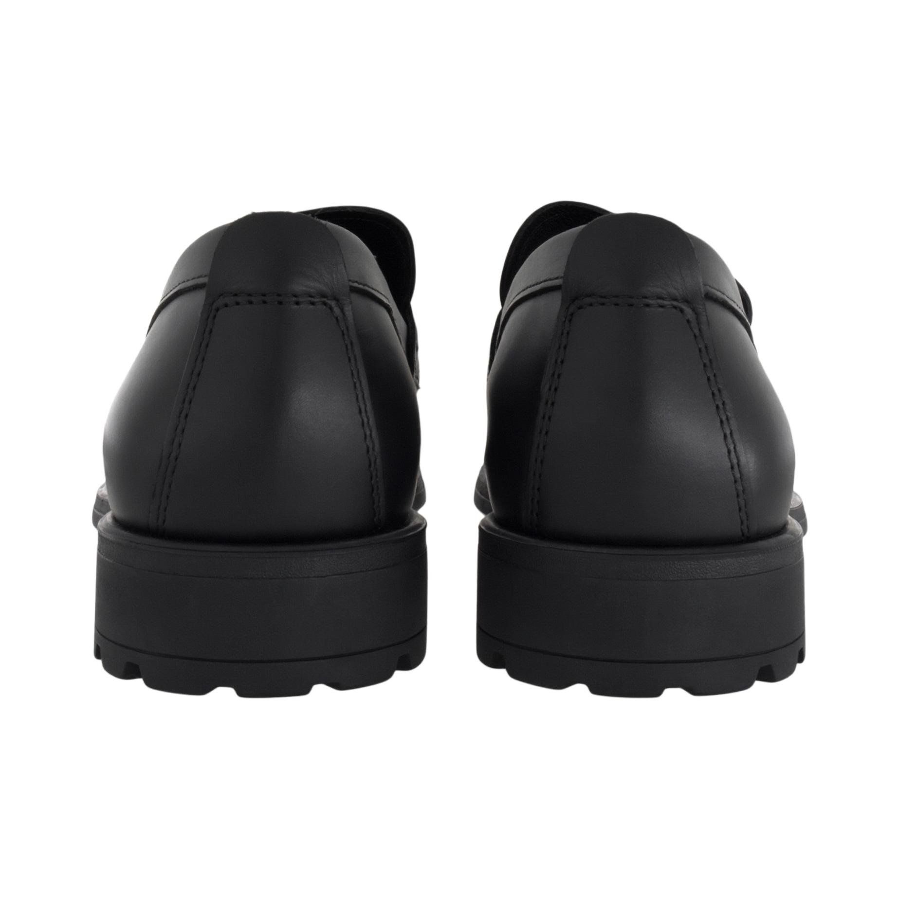 FERRAGAMO Gancini Gancio Leather Loafers Men's Black
