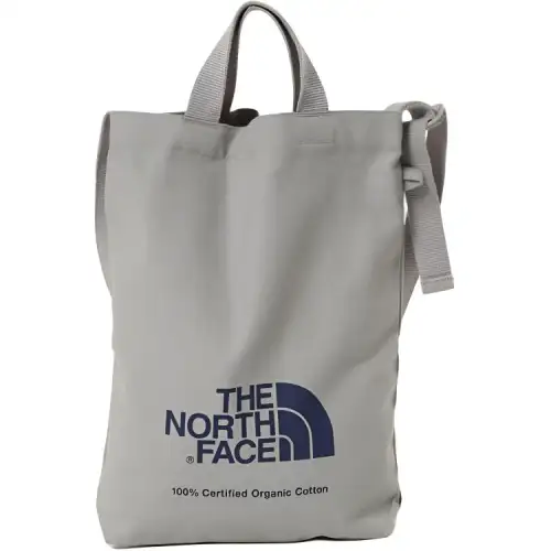 THE NORTH FACE 8L One Shoulder Handbag Outdoor Bag Organic Cotton Gray Blue Unisex
