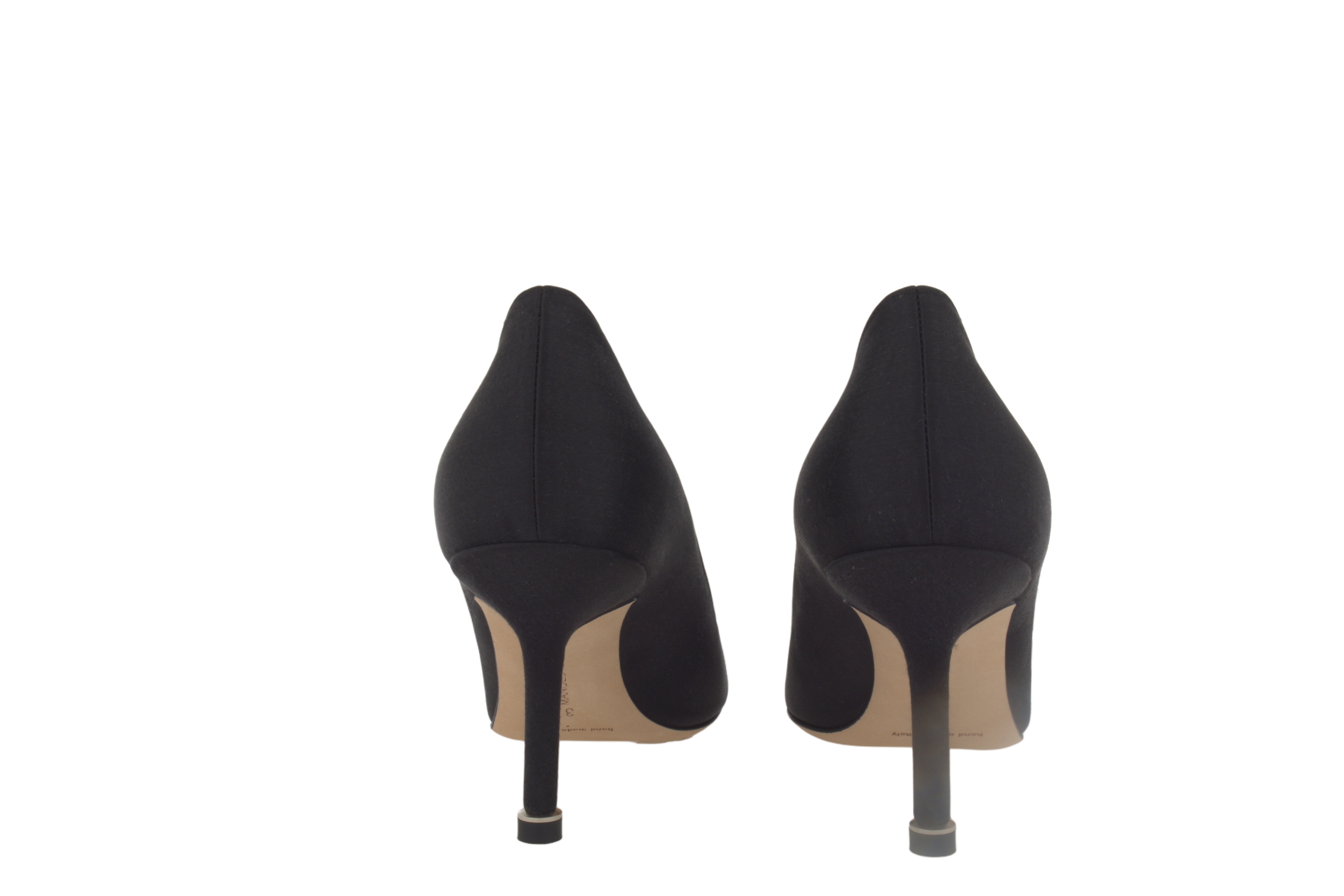 MANOLO BLAHNIK Hangisi 90mm Satin Pumps