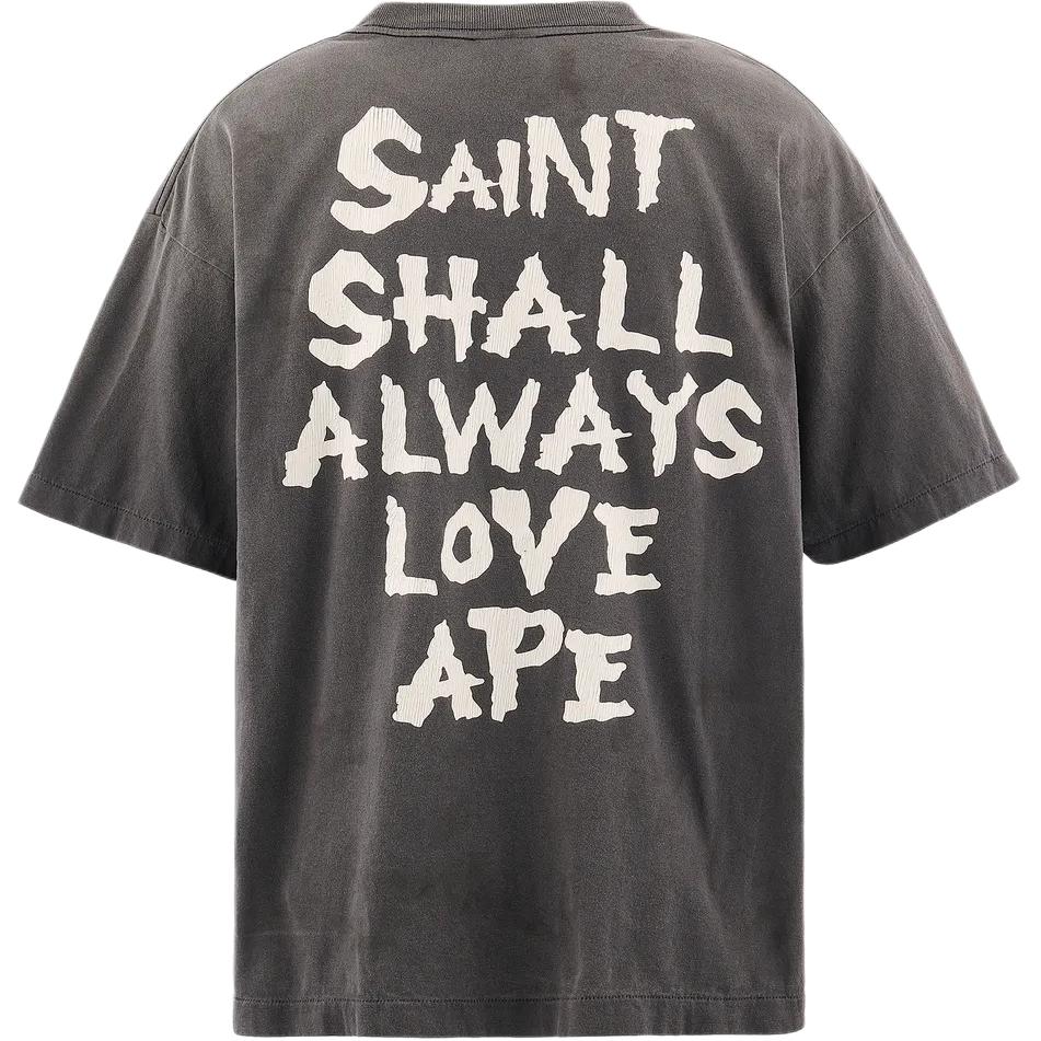Мужская футболка A BATHING APE (черная)