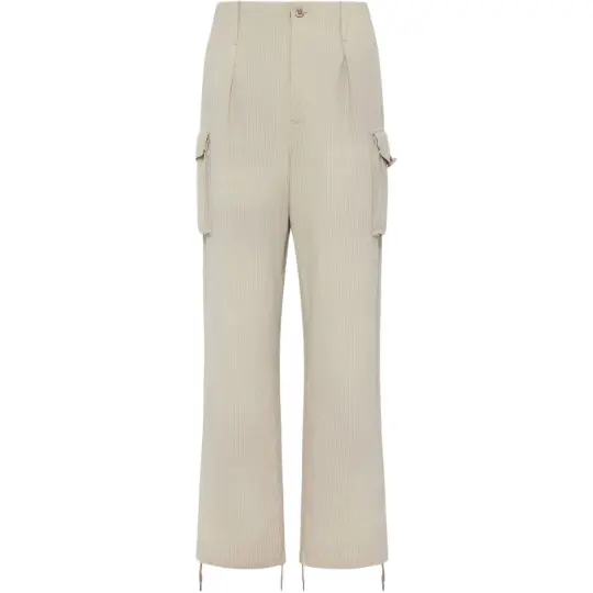 Однотонный мужской комбинезон на молнии с большими карманами Maison Margiela