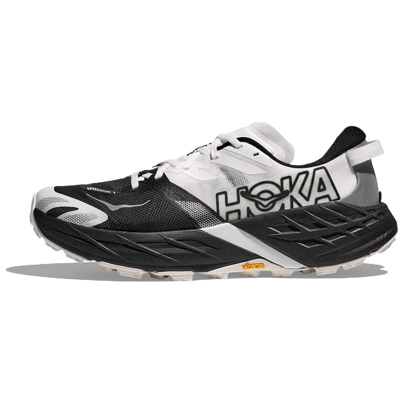 Мужские кроссовки HOKA HOKA ONE ONE SPEEDGOAT 7 Wide (черно-белые)