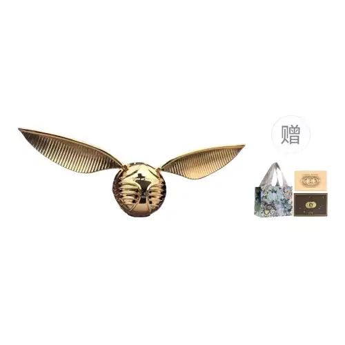 Golden perfumed gift box for auto, perfume, universal aromatherapy for friend, for beloved
