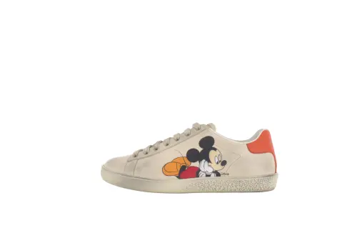 Gucci Disney x Gucci Wmns Ace Low 'Mickey Mouse - Ivory' Women's
